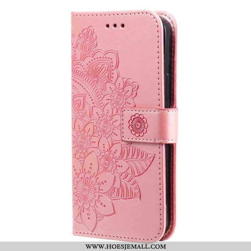 Folio-hoesje voor Oppo Find X5 Lite Mandala Met Koord