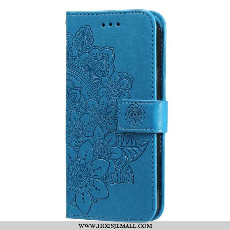 Folio-hoesje voor Oppo Find X5 Lite Mandala Met Koord