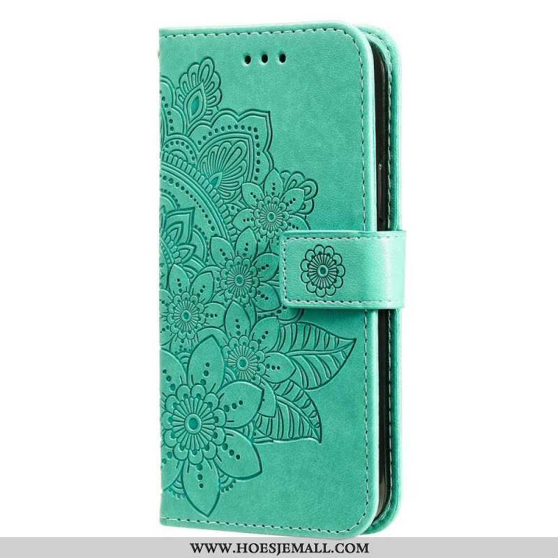 Folio-hoesje voor Oppo Find X5 Lite Mandala Met Koord