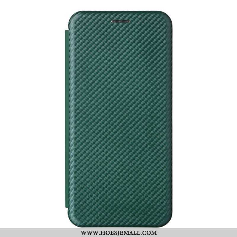 Bescherming Hoesje voor Oppo Find X5 Lite Folio-hoesje Koolstofvezel Textuur