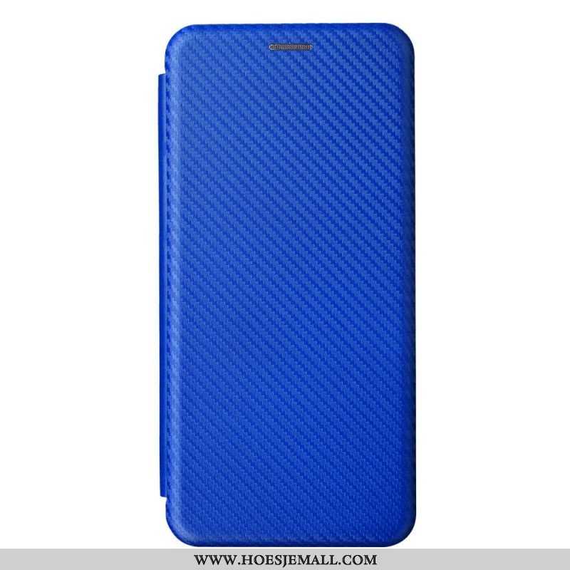 Bescherming Hoesje voor Oppo Find X5 Lite Folio-hoesje Koolstofvezel Textuur