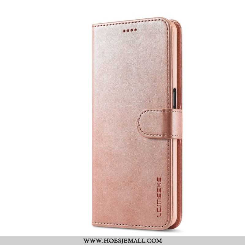 Leren Hoesje voor Oppo Find X5 Lite Kunstleer Lc.imeeke