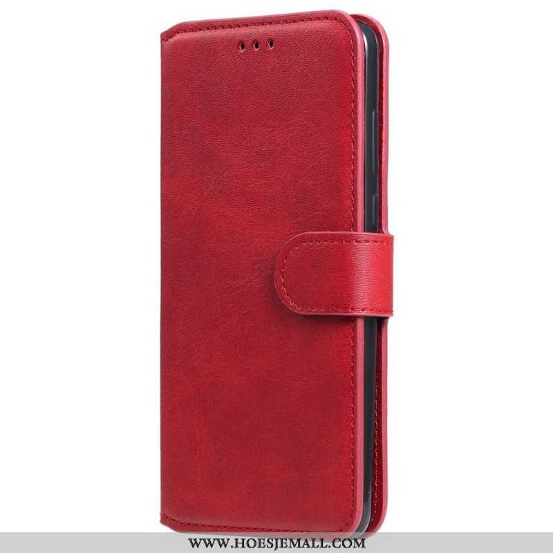 Leren Hoesje voor Oppo Find X5 Stijl Leer