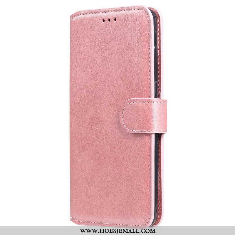 Leren Hoesje voor Oppo Find X5 Stijl Leer