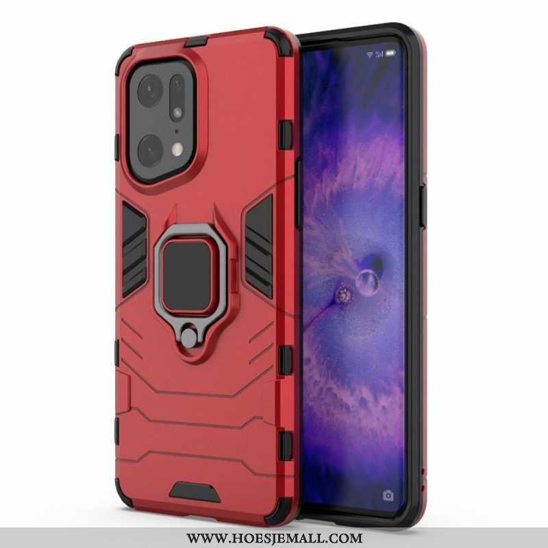 Telefoonhoesje voor Oppo Find X5 Pro Ringbestendig