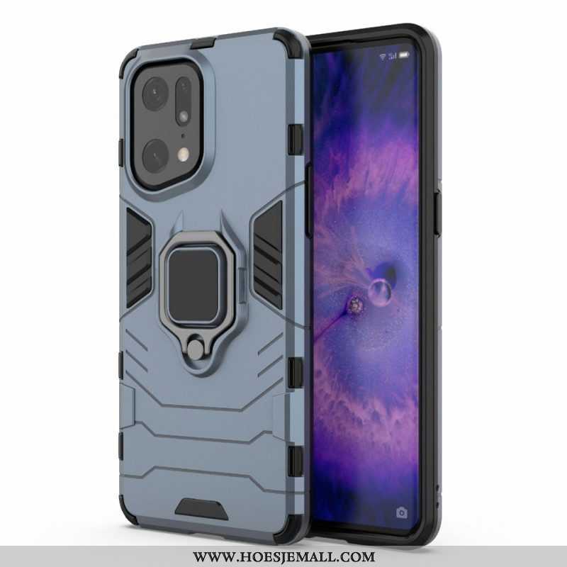 Telefoonhoesje voor Oppo Find X5 Pro Ringbestendig