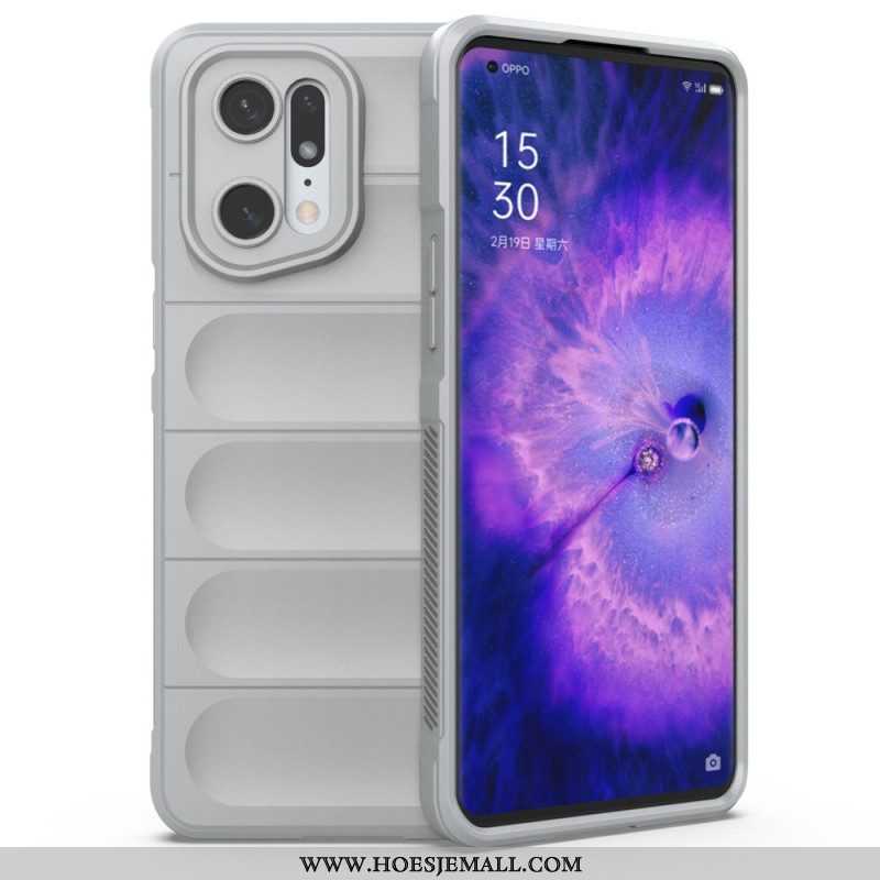 Hoesje voor Oppo Find X5 Pro Antislip