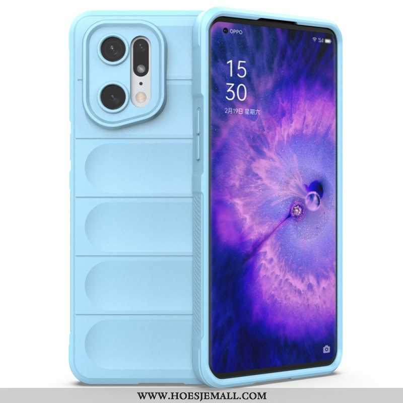 Hoesje voor Oppo Find X5 Pro Antislip