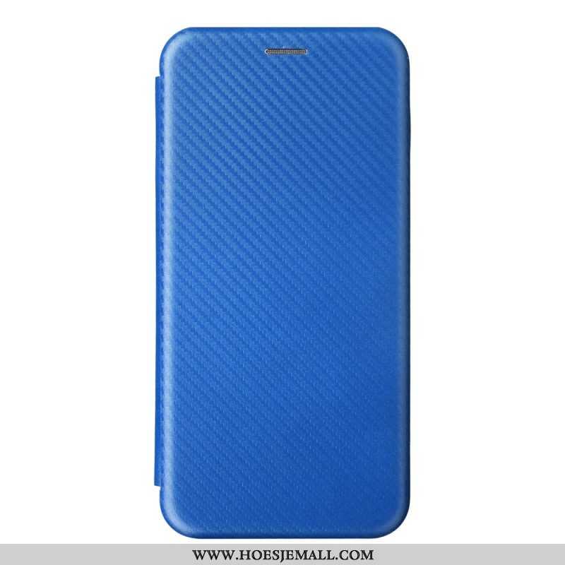 Bescherming Hoesje voor Oppo Find X5 Pro Folio-hoesje Koolstofvezel Textuur