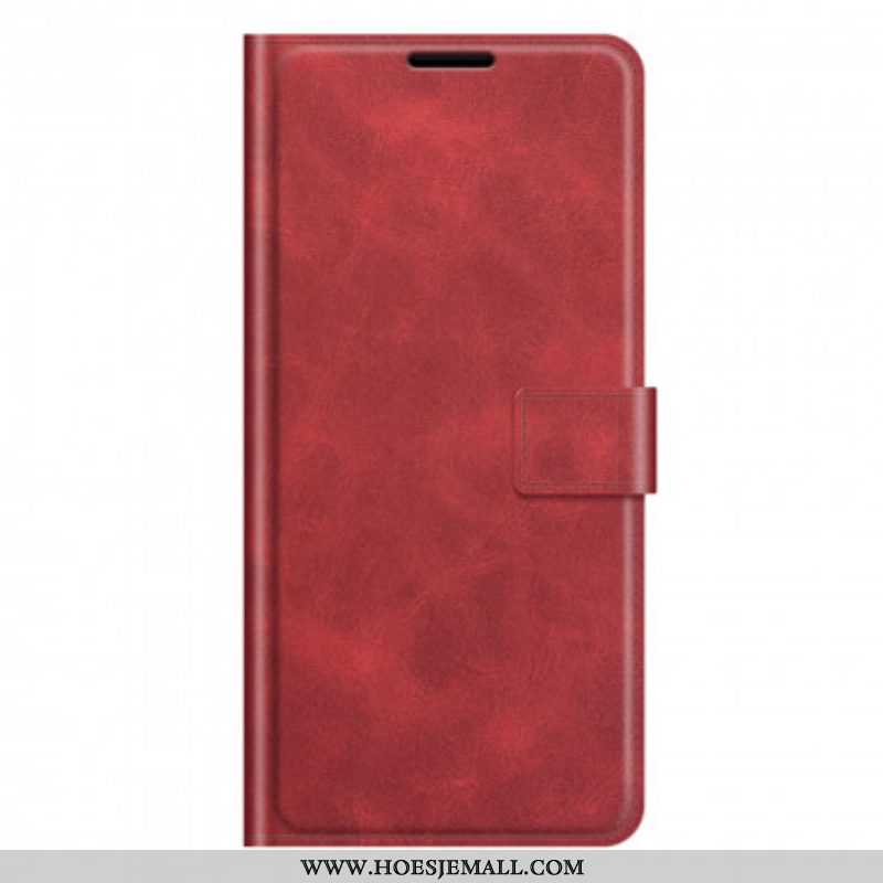 Folio-hoesje voor Oppo Reno 6 5G Slank Extreem Leereffect