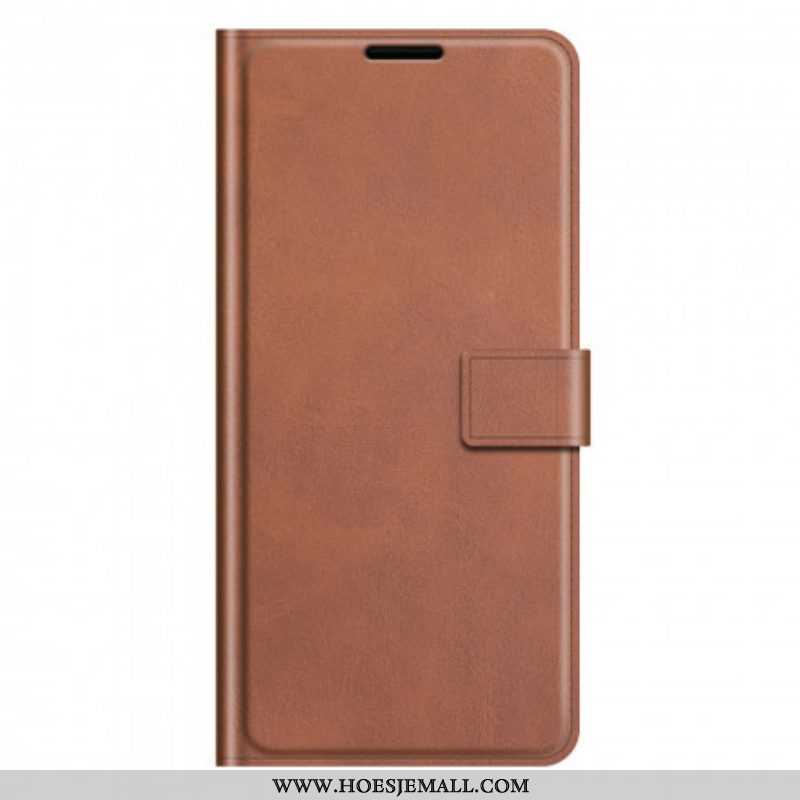 Folio-hoesje voor Oppo Reno 6 5G Slank Extreem Leereffect