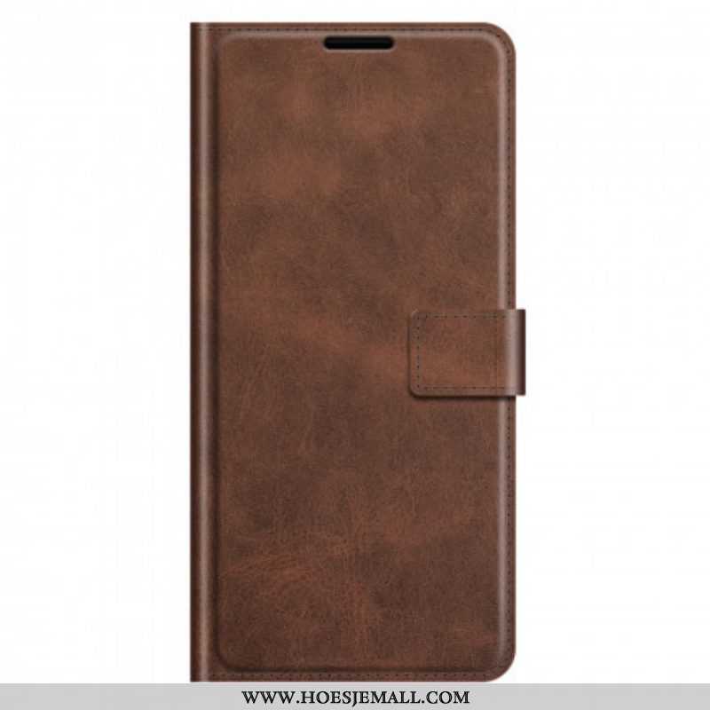 Folio-hoesje voor Oppo Reno 6 5G Slank Extreem Leereffect