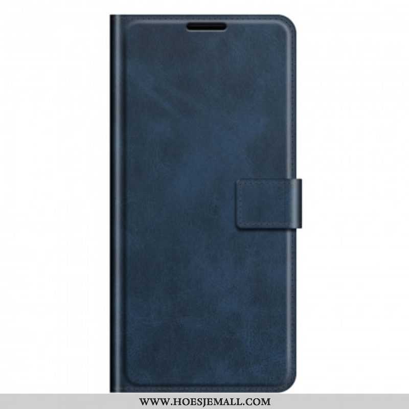 Folio-hoesje voor Oppo Reno 6 5G Slank Extreem Leereffect