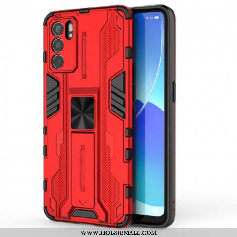 Telefoonhoesje voor Oppo Reno 6 5G Resistente Horizontale / Verticale Tong