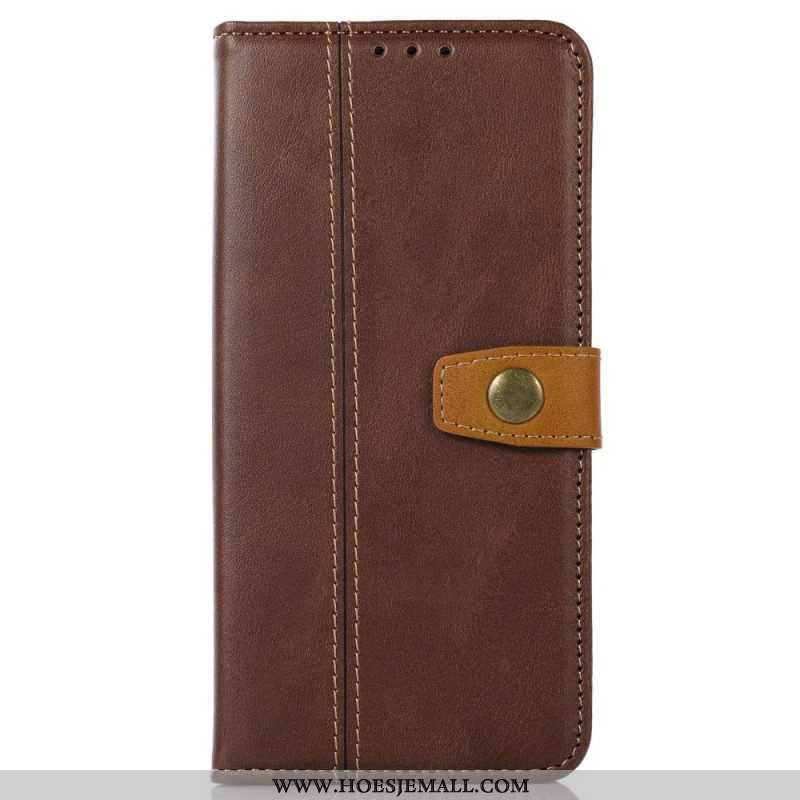 Flip Case voor Oppo Reno 7 Met Riem