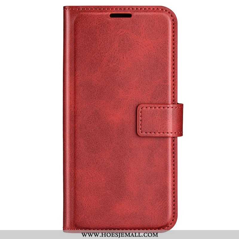 Leren Hoesje voor Oppo Reno 7 Fijne Lederen Stijl