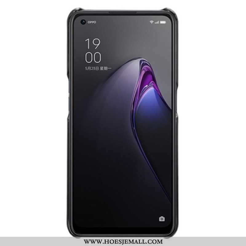 Hoesje voor Oppo Reno 8 Leer-effect