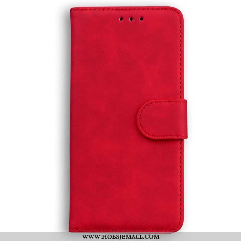 Flip Case voor Oppo Reno 8 Couture-leereffect