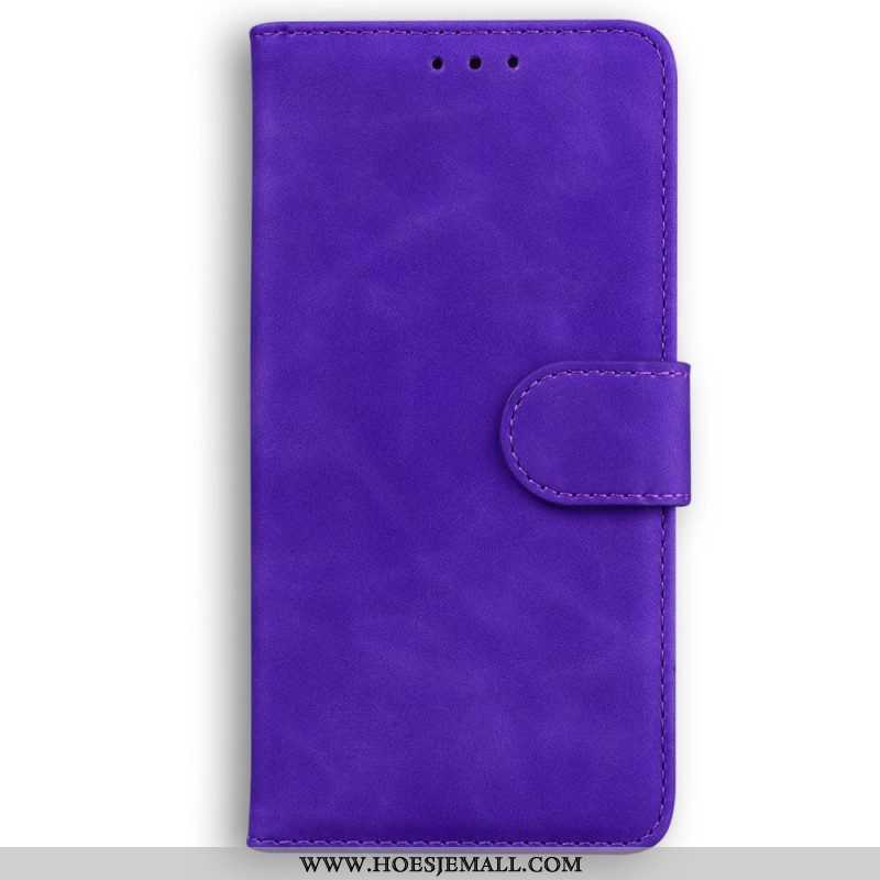 Flip Case voor Oppo Reno 8 Couture-leereffect