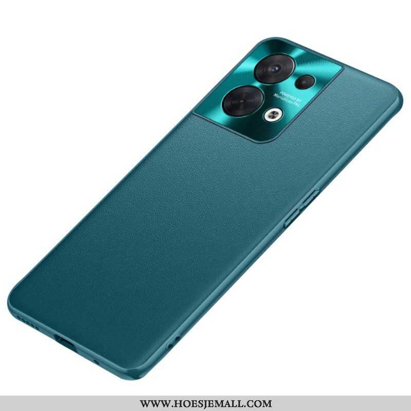 Hoesje voor Oppo Reno 8 Premium Kunstleer