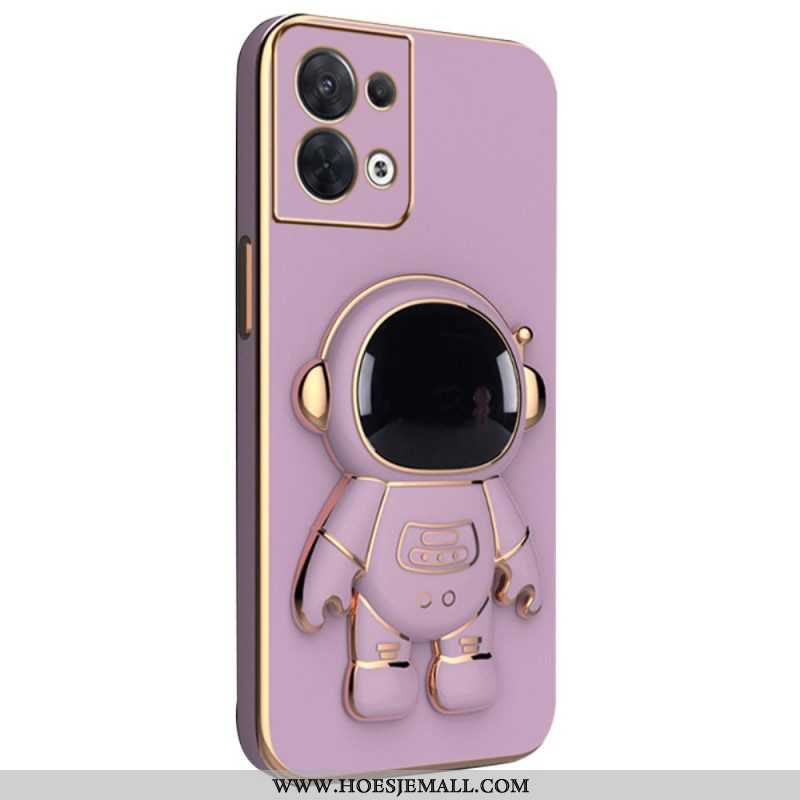 Hoesje voor Oppo Reno 8 Kosmonaut Beugel