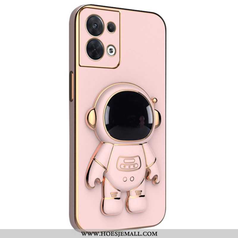 Hoesje voor Oppo Reno 8 Kosmonaut Beugel