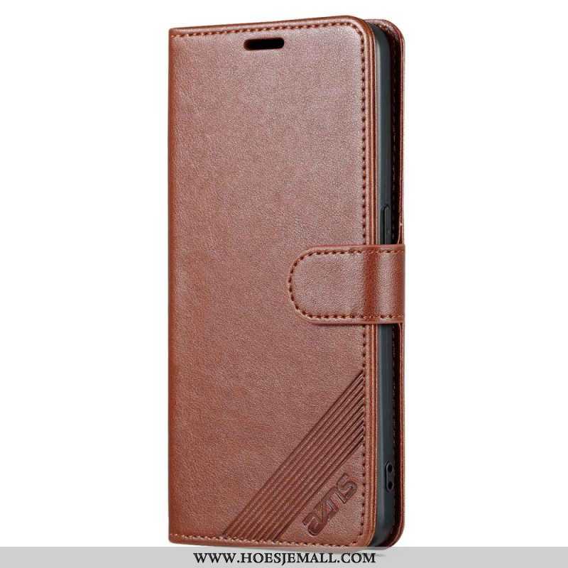 Flip Case voor Oppo Reno 8 Azns Kunstleer