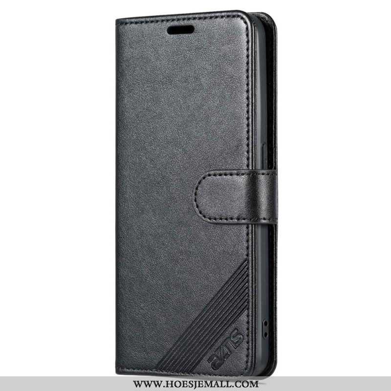 Flip Case voor Oppo Reno 8 Azns Kunstleer