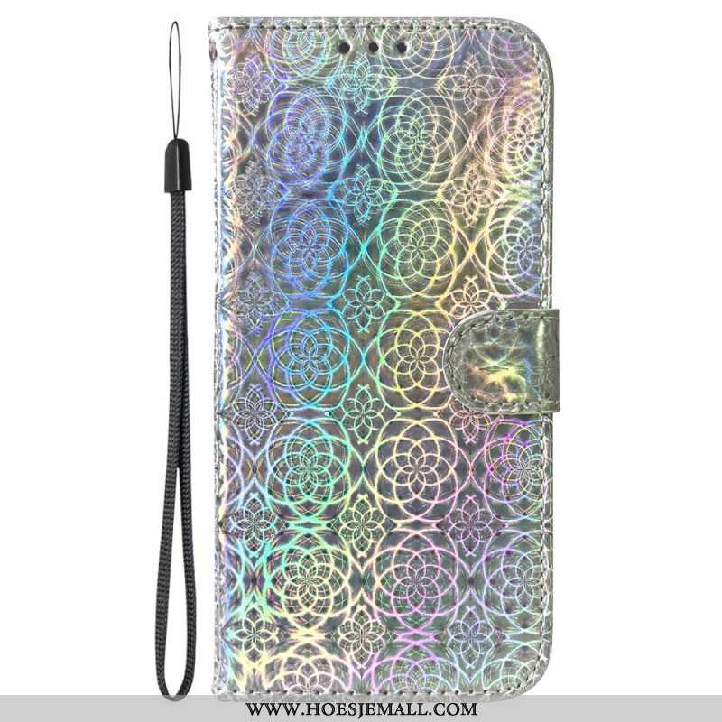 Folio-hoesje voor Oppo Reno 8 Disco-stijl