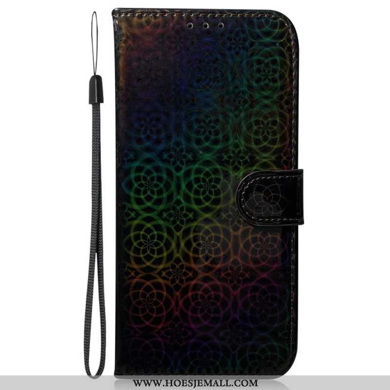 Folio-hoesje voor Oppo Reno 8 Disco-stijl