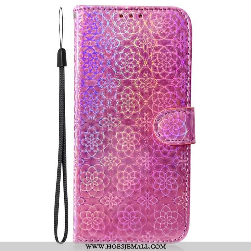 Folio-hoesje voor Oppo Reno 8 Disco-stijl