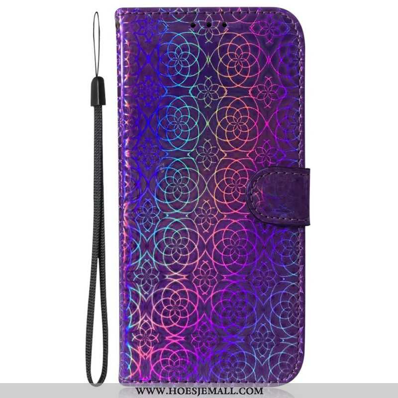 Folio-hoesje voor Oppo Reno 8 Disco-stijl