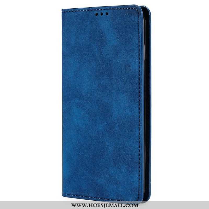 Bescherming Hoesje voor Oppo Reno 8 Folio-hoesje Leer-effect