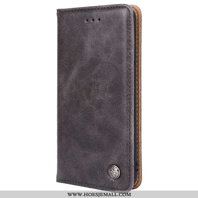 Bescherming Hoesje voor Oppo Reno 8 Pro Folio-hoesje Decoratieve Klinknagels