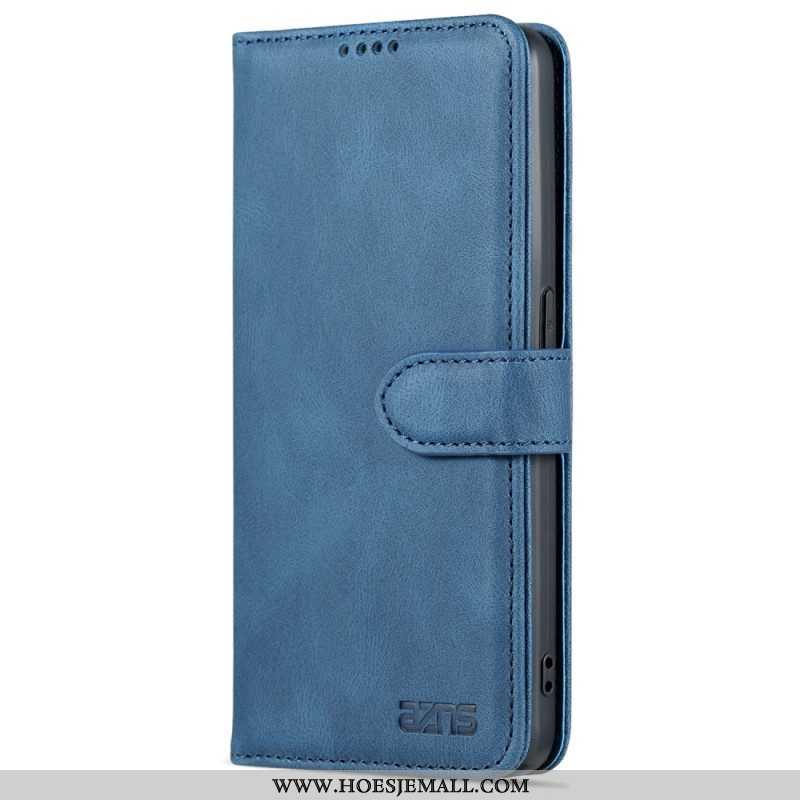 Flip Case voor Oppo Reno 8 Pro Azns Vintage Leereffect