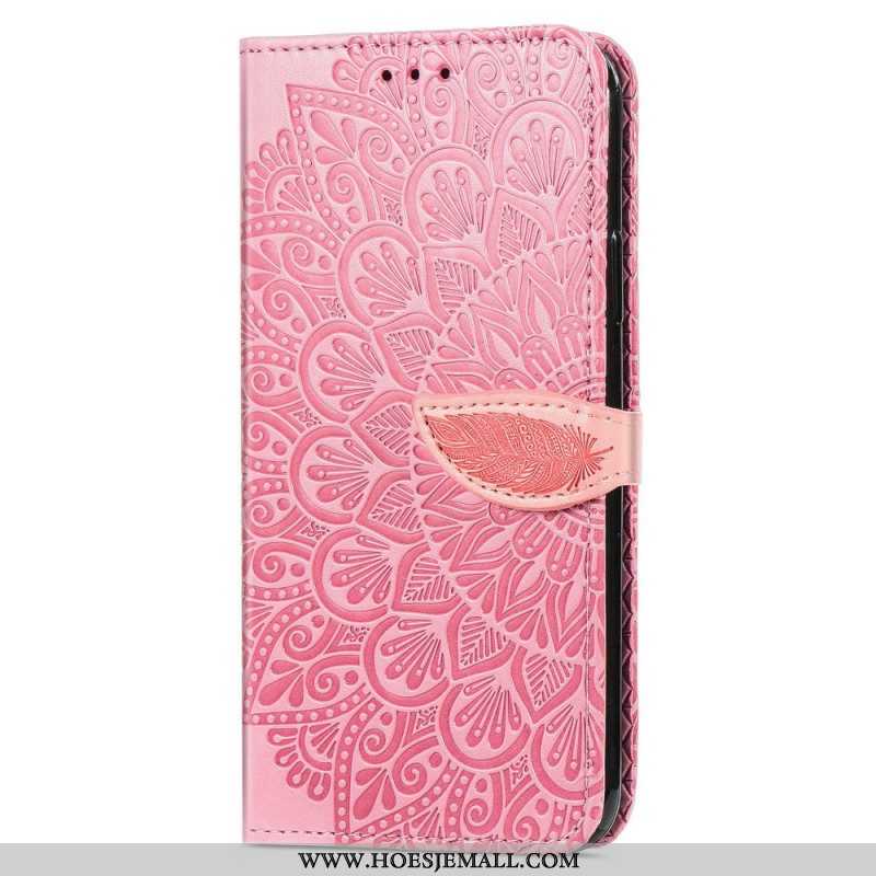 Folio-hoesje voor Samsung Galaxy A13 5G / A04s Schuine Riemsluiting