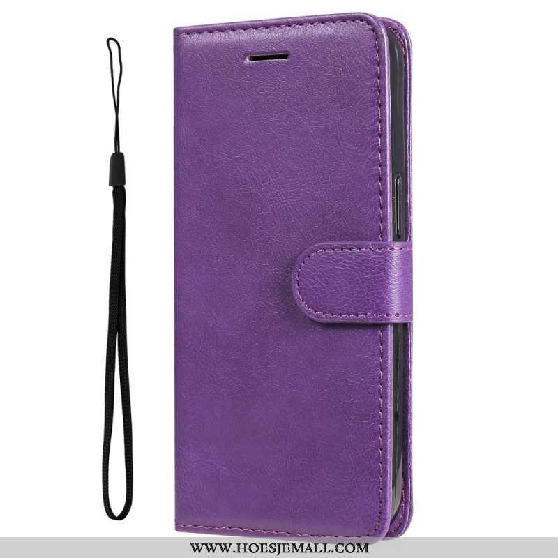 Flip Case voor Samsung Galaxy A13 5G / A04s Met Ketting Kaarthouder Standaard