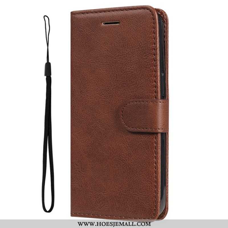 Flip Case voor Samsung Galaxy A13 5G / A04s Met Ketting Kaarthouder Standaard