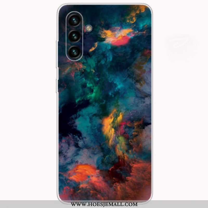 Telefoonhoesje voor Samsung Galaxy A13 5G / A04s Tweekleurige Binfen-kleur