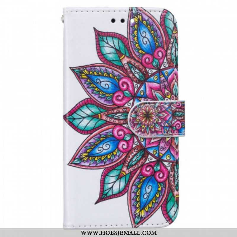 Leren Hoesje voor Samsung Galaxy A13 5G / A04s Leer Textuur