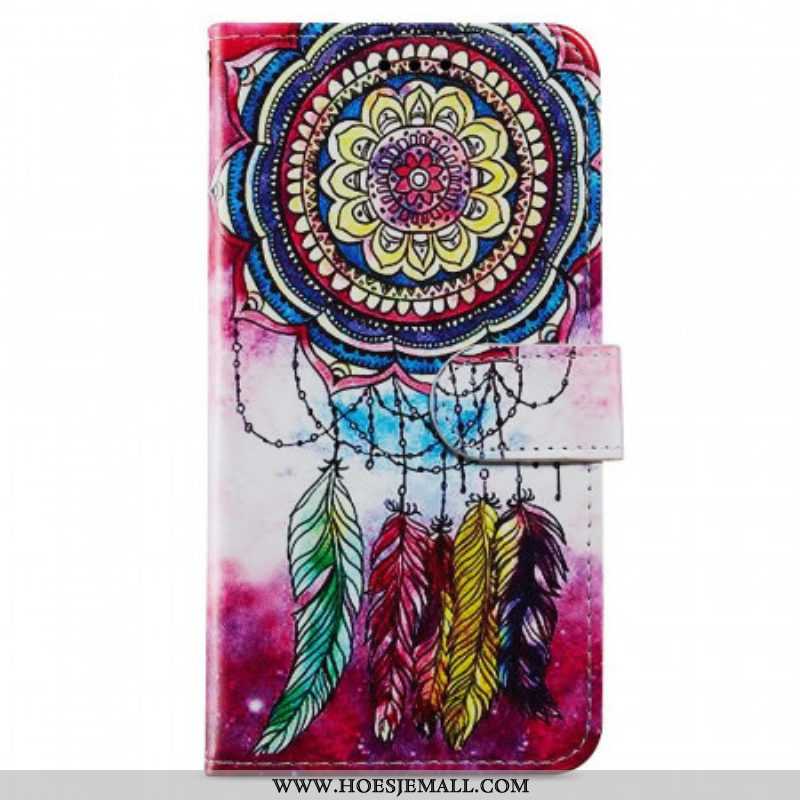 Folio-hoesje voor Samsung Galaxy A13 Strakke Mandala