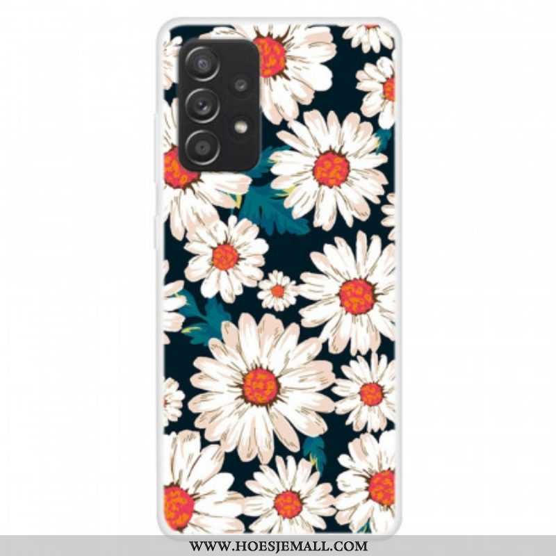 Hoesje voor Samsung Galaxy A13 Riem Rozen