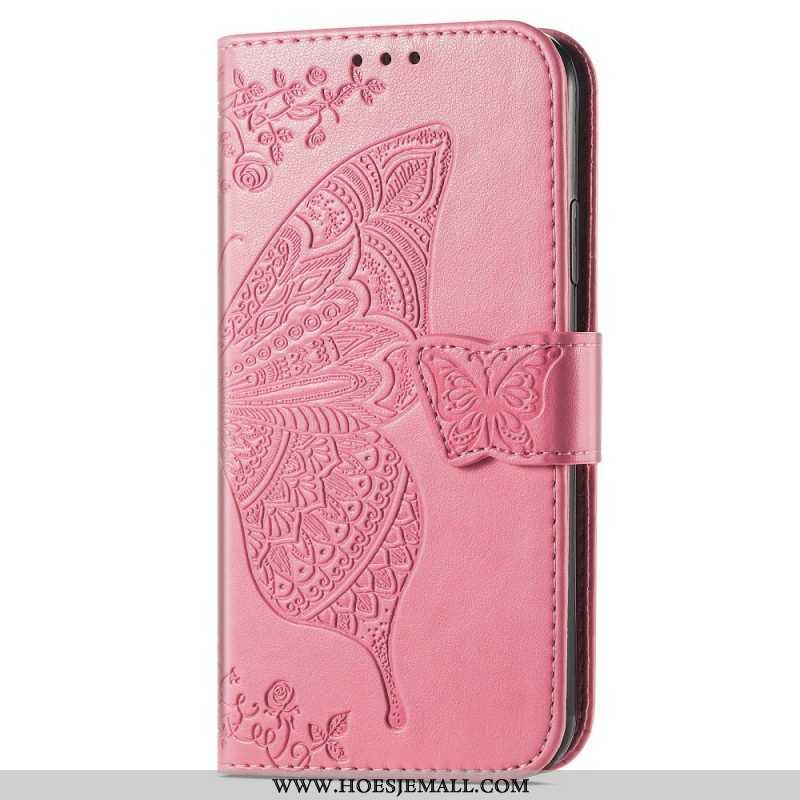 Folio-hoesje voor Samsung Galaxy A13 Lychee-stijl Rfid Khazneh