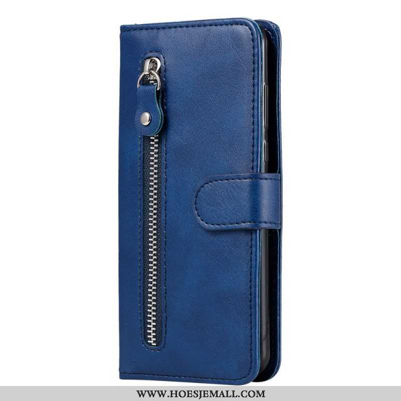 Folio-hoesje voor Samsung Galaxy A13 Driehoeken Met Lanyard