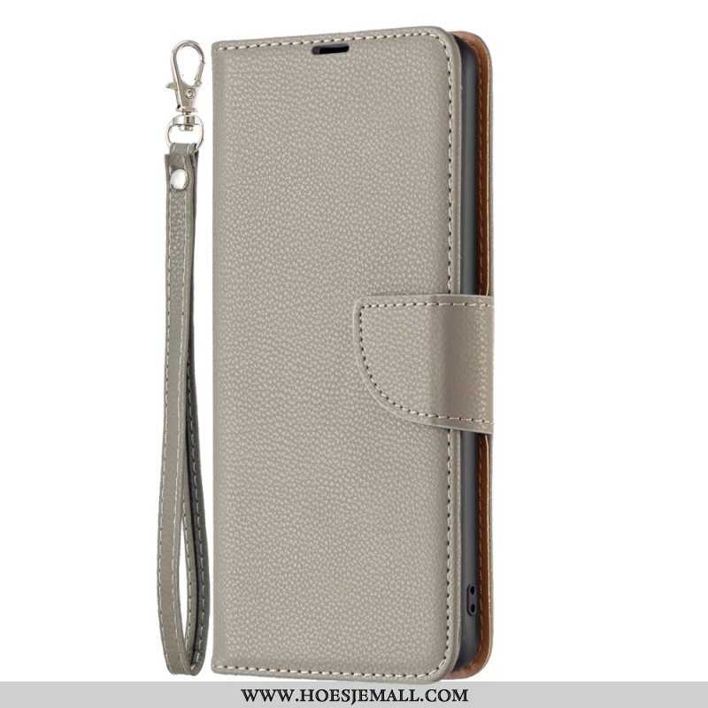 Folio-hoesje voor Samsung Galaxy A14 / A14 5G Met Ketting Schuine Riemsluiting