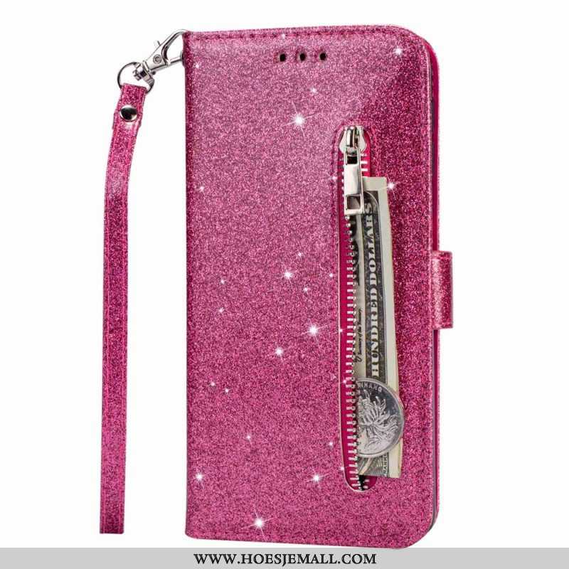 Flip Case voor Samsung Galaxy A14 / A14 5G Kaarthouder En Camerahoes