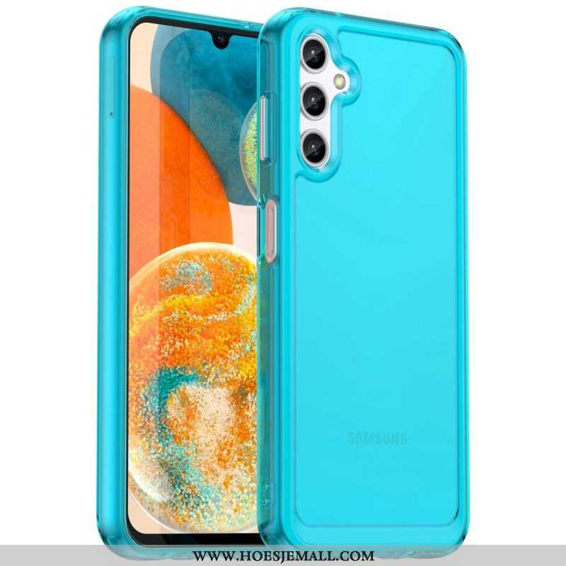 Hoesje voor Samsung Galaxy A14 / A14 5G Marmer Strippen