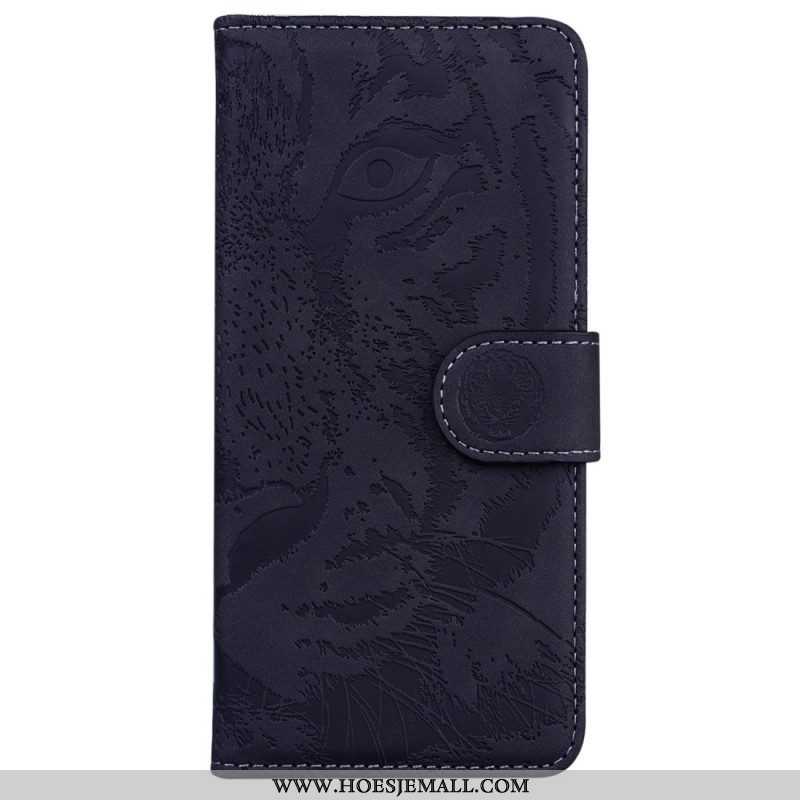 Folio-hoesje voor Samsung Galaxy A14 / A14 5G Tijger Print