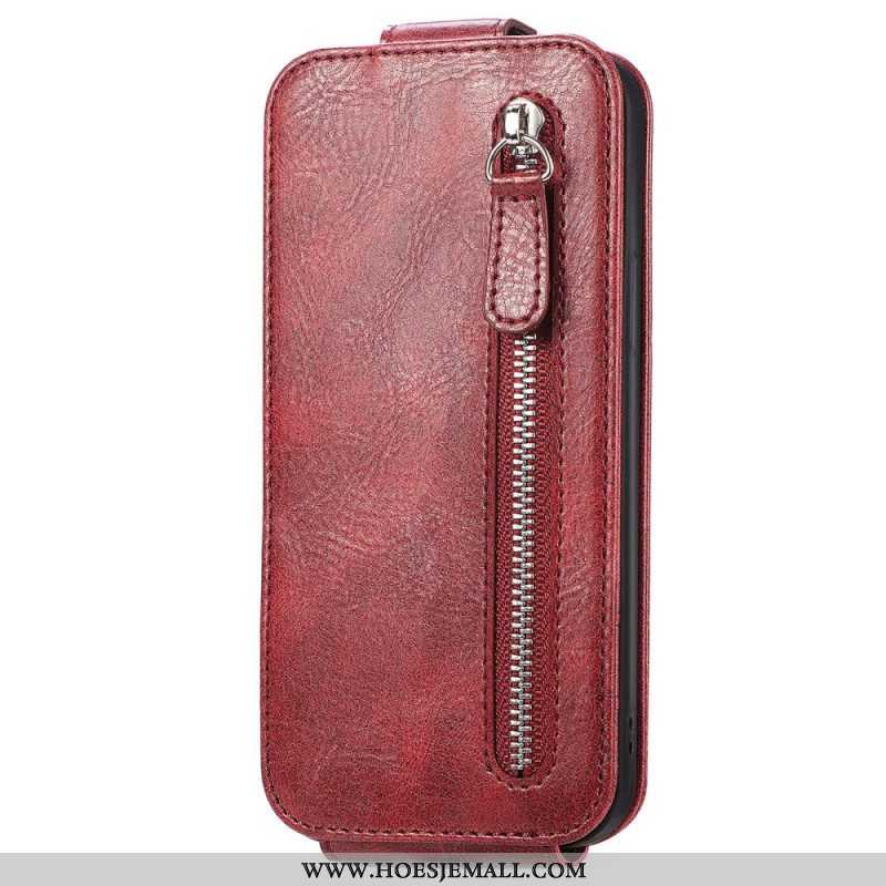 Folio-hoesje voor Samsung Galaxy A14 / A14 5G Portemonnee Leren Flip Case Lychee-stijl Rfid Khazneh