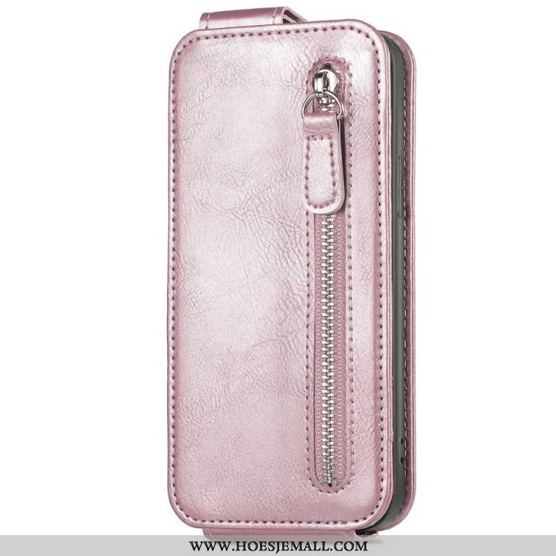 Folio-hoesje voor Samsung Galaxy A14 / A14 5G Portemonnee Leren Flip Case Lychee-stijl Rfid Khazneh